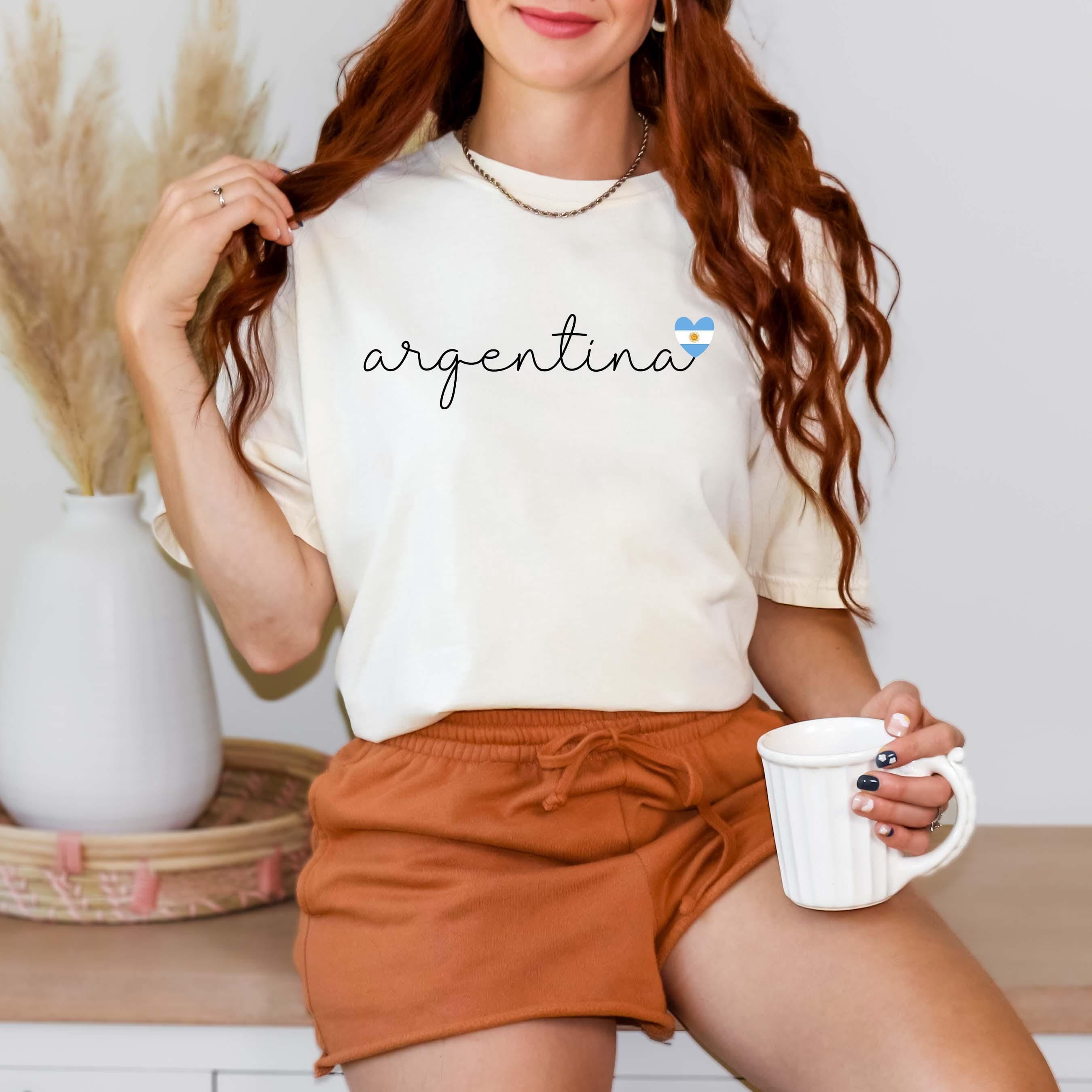Argentina Shirt With Heart Flag Design Minimalist Travel Shirt Cute argentina-shirt-with-heart-flag-design-minimalist-travel-shirt-cute