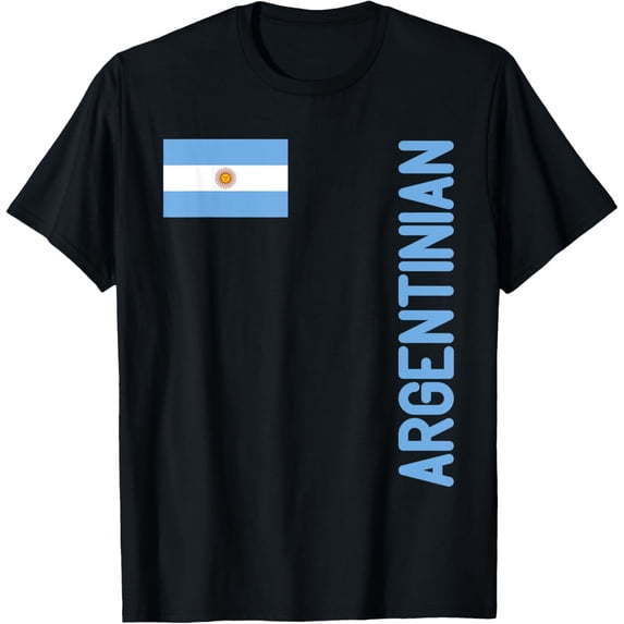 Argentina Simple Love Argentinian Flag Heart on Argentina T-Shirt