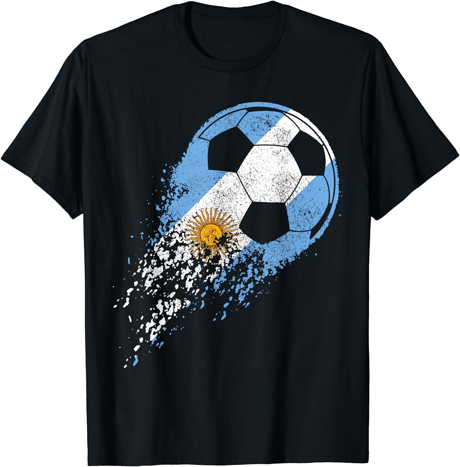Women's Argentina Flag Performance T-Shirt