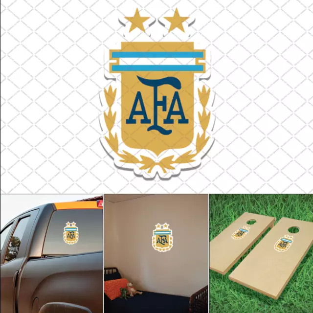 Autocollant Drapeau Argentin En Vinyle Haute Qualité - 3,5 Pouces De Large, Résistant Aux Intempéries - Marque Aituze, Neuf