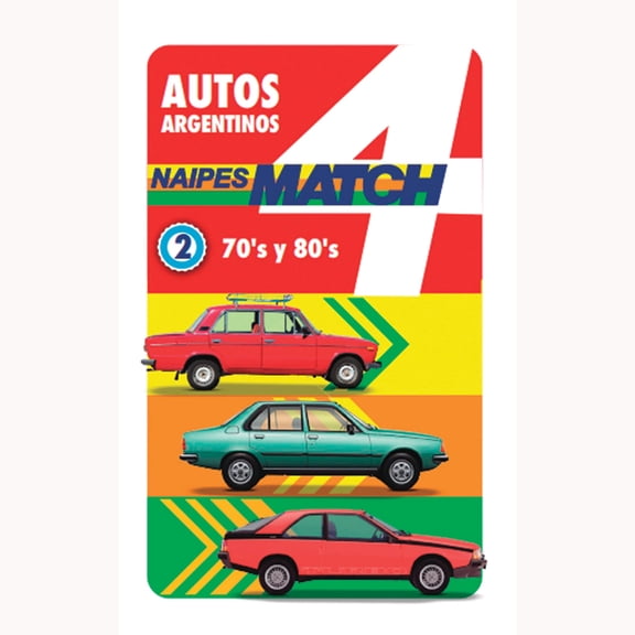 Argentine Auto playing cards 70s and 80s