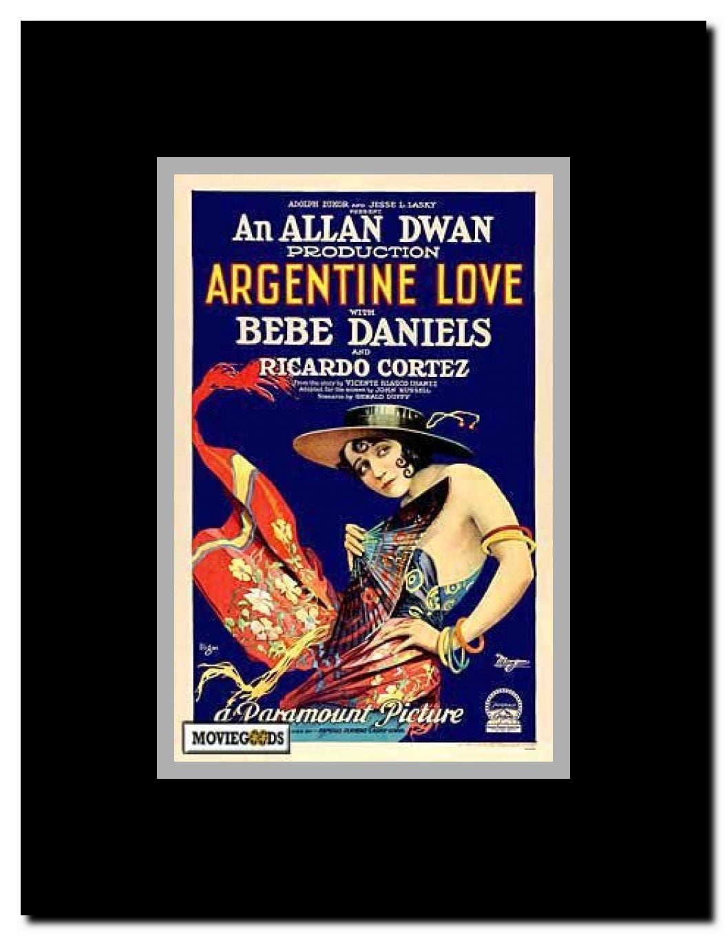 Argentine Love Framed Movie Poster