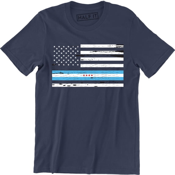 Argentinian American Flag Argentina Hanes Tagless USA T-Shirt