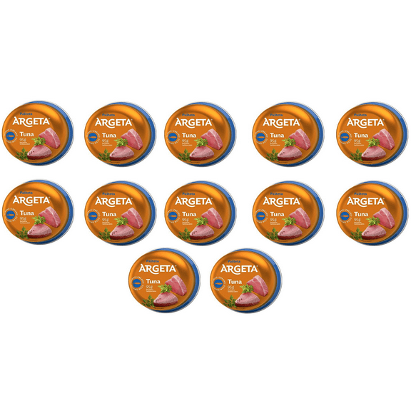 Argeta Tuna Pate Argeta, 95 Gram (Pack of 12)