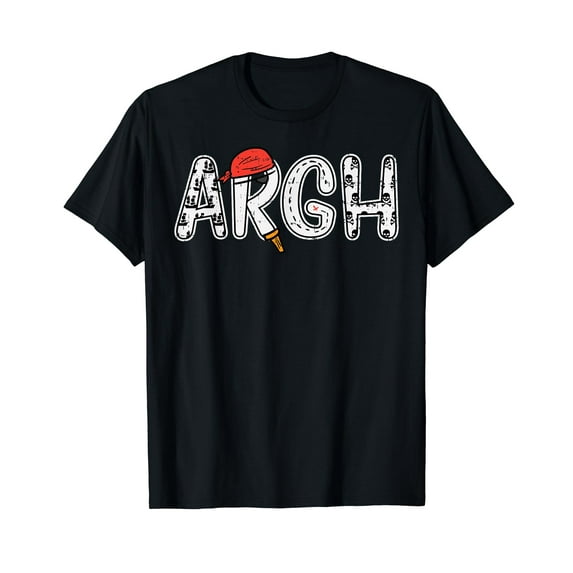 Argh Pirate Cute Halloween Costume Men Women Boys Girls Kids T-Shirt
