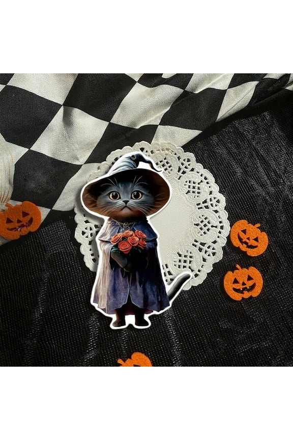 Acrylic Keychain Witch Pendant Bag Accessory,2D Collectible Design for Purse Backpack Decorative Gift Use