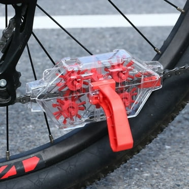 Arghm Bicycle Chain Cleaner, Transparent Immersion Cleaner for Road & Mountain Bike Maintenance