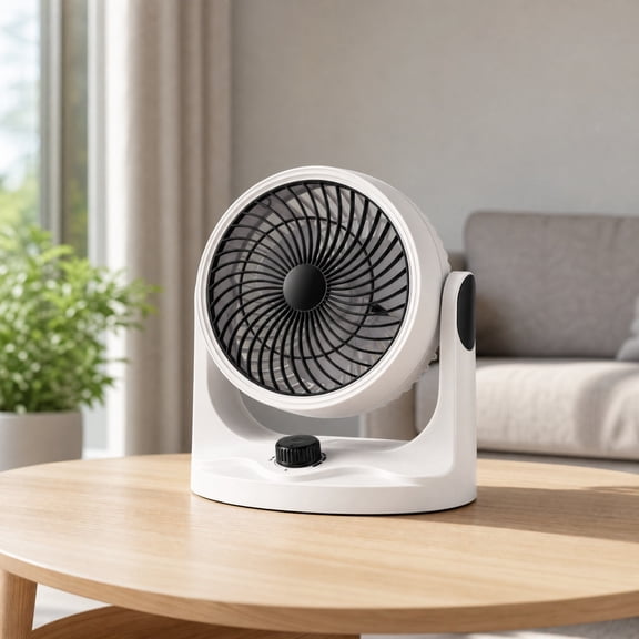 Arghm Compact Air Circulator Fan - Small Desktop Convection Fan for Home & Office - Efficient Airflow for Improved Air Quality - Quiet Operation for Comfortable Use