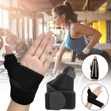 Arghm Thumb Brace – Adjustable Support for Arthritis, Sports & Gym, Breathable Splint with 3mm Foam Padding (Left/Right Hand)