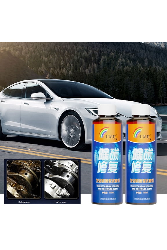 High-Efficiency Engine Decarbonizer  Engine Wear Protection Additive  200ML for Automobile and Motorcycle Engine Maintenance  Effective Carbon Removal