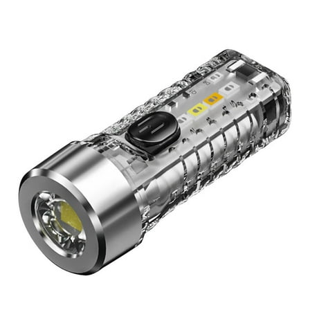 Arghm Mini Rechargeable Flashlight,Keychain Light,5W LED,250mah,Multifunctional,Portable,for Outdoor,Household