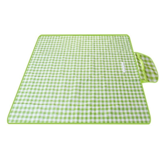 Arghm Outdoor Foldable Beach Mat,39x59in,600D PVC,Picnic Blanket,Lightweight,for Camping,Hiking,2 People