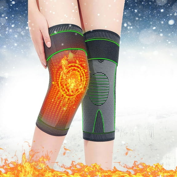 Arghm Self Heating Knee Sleeve,Acupressure Knee Pads,1 Pair Self Heating Knee Pads for Pain Relief