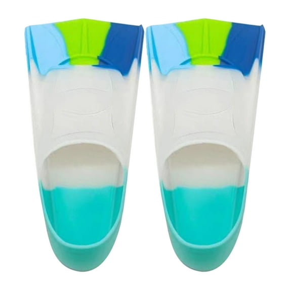 Arghm Universal Mermaid Monofin for Swimmers,Short Blade Design for Diving Training,Snorkeling Equipment,Comfortable Fit for Kids Adults Beginners