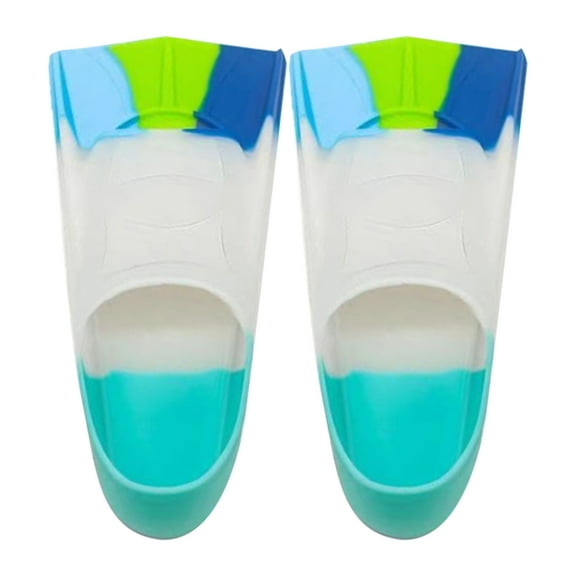 Arghm Universal Mermaid Monofin for Swimmers,Short Blade Design for Diving Training,Snorkeling Equipment,Comfortable Fit for Kids Adults Beginners