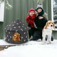 thumbnail image 1 of Arghm Winter Foldable Outdoor Pet House – Padded Shelter with Sunscreen for Stray Animals, Portable Design, 1 of 8