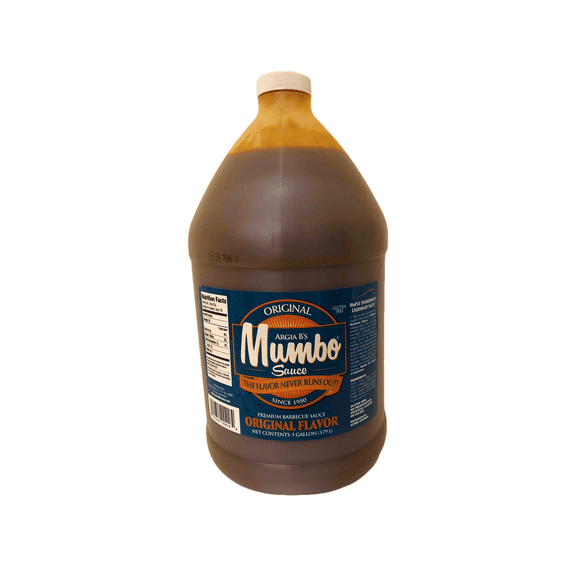 Argia B's Mumbo Sauce, Original Mild BBQ Sauce , 1 Gallon