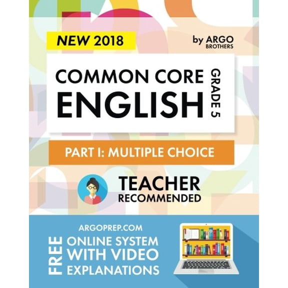 Pre-Owned Argo Brothers English Workbook, Grade 5: Common Core Multiple Choice (5th Grade) 2017 Edition (Paperback) 0692772839 9780692772836