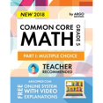 thumbnail image 1 of Pre-Owned Argo Brothers Math Workbook, Grade 5: Common Core Multiple Choice (5th Grade) (Paperback) 0997994827 9780997994827, 1 of 1
