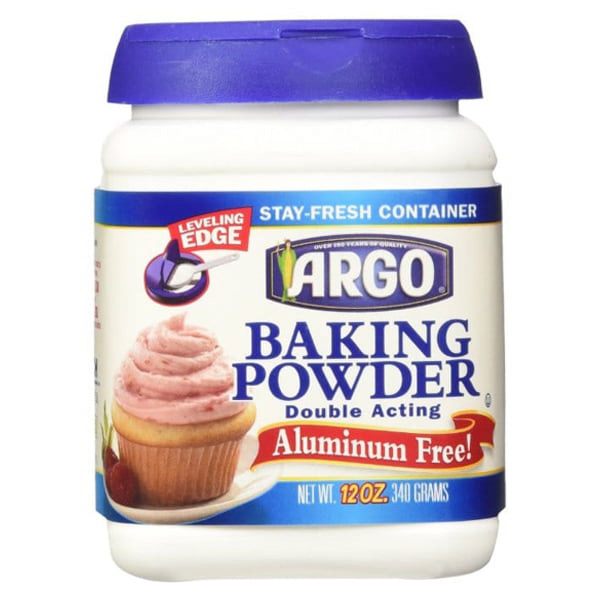 Argo Double Acting Baking Powder 12 oz Containers Pack of 1