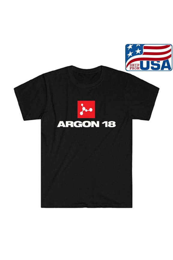 Argon 18 Bicycle Bike Men's Black T-shirt Size S to 5XL