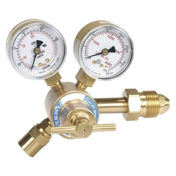 Argon CO2 Mig Tig Regulator Flow meter Gas Welder CGA580 314AH-AR