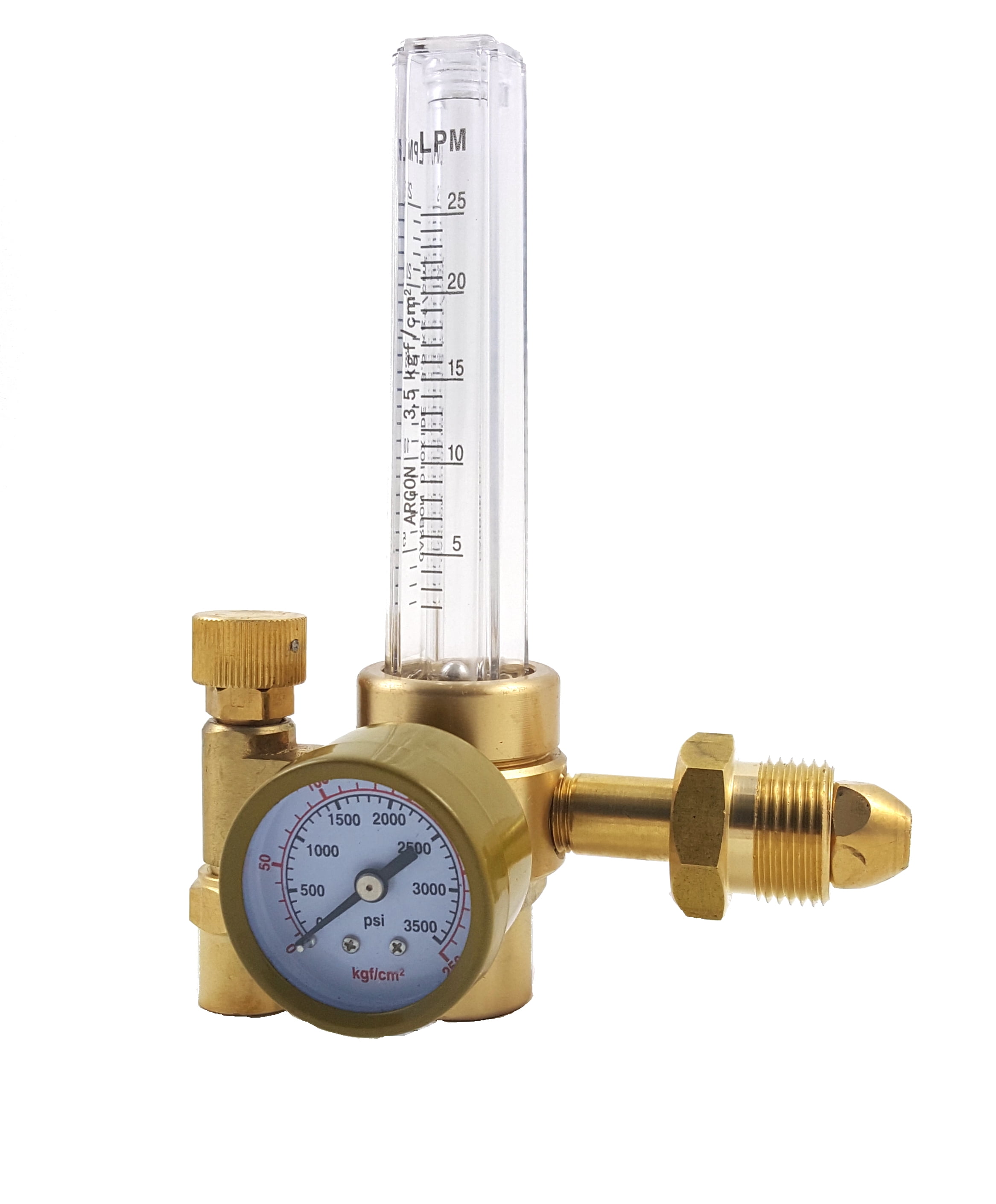 Argon CO2 - TIG MIG Flow Meter - Welding Regulator - Welder Gauge SÜA - CGA580 - MD