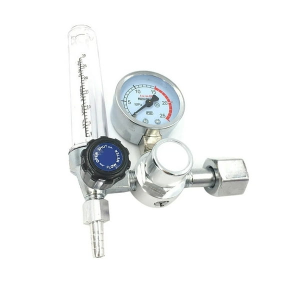Argon Flow Meter Regulator for Mig Tig Welding, 0-25 Mpa, Standard Flow Meter, Pressure Reducer