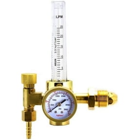 Argon Gas Flow Meter and Regulator with Dial Gauge