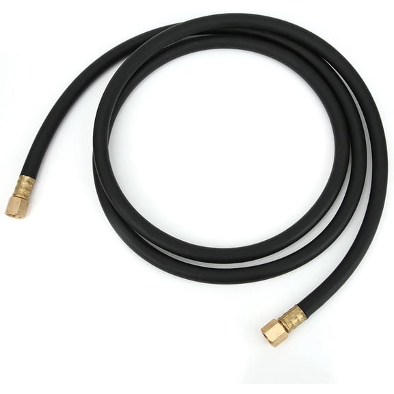 Argon Hose for Welding, Inert Gas Hose 1/4 inch Thread Rubber + Brass Welding Hose (2m/6.6ft)