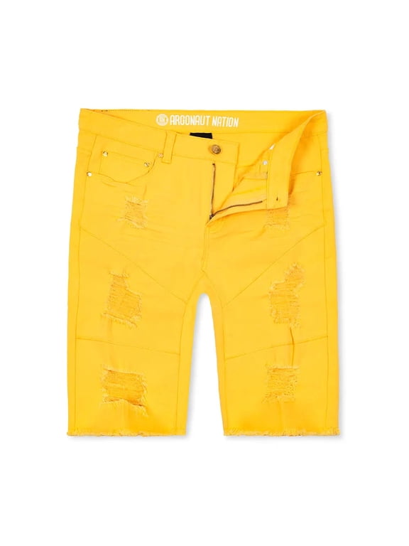 Men RIP Shorts (Yellow)