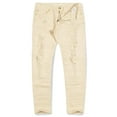 thumbnail image 1 of Argonaut Nations Men Ripped Jeans (Bone), 1 of 2