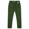thumbnail image 1 of Argonaut Nations Men  Skinny Fit Denim Ripped Jeans (Olive), 1 of 2