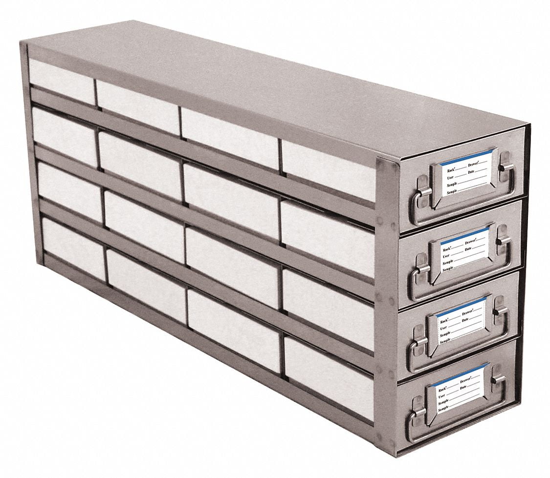 Argos Technologies Freezer Rack,Drawer 4" x 4" RD442A