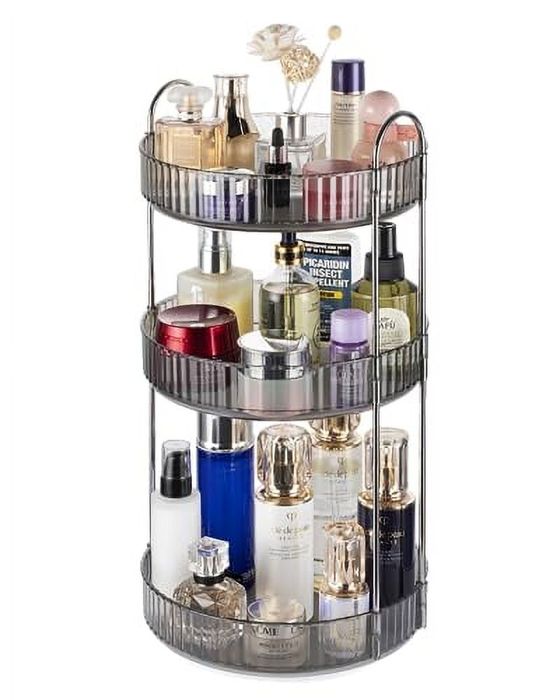 Argox 360 Â° rotary makeup organizer, bathroom counter organizer,skincare care organizer,make up