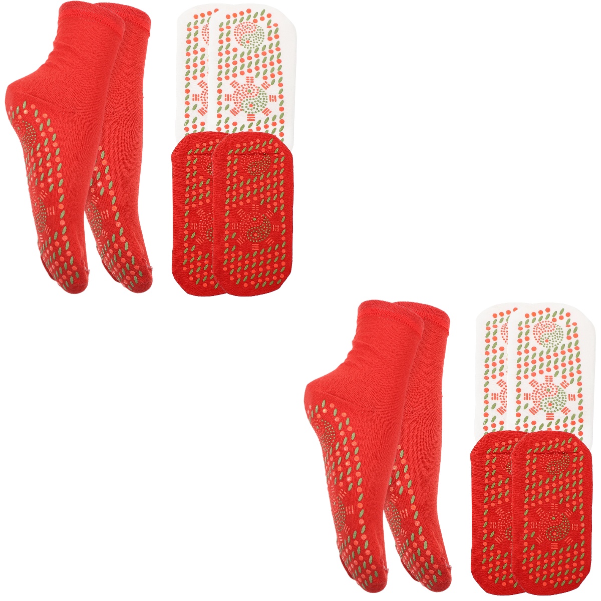 Argy Wormwood Fever Socks 6 Pairs Self Heating Feet Warm Ladies