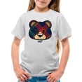 thumbnail image 1 of Argyle Bear Vibes - Classic Plaid Emoji Design Youth's T-shirt, 1 of 4
