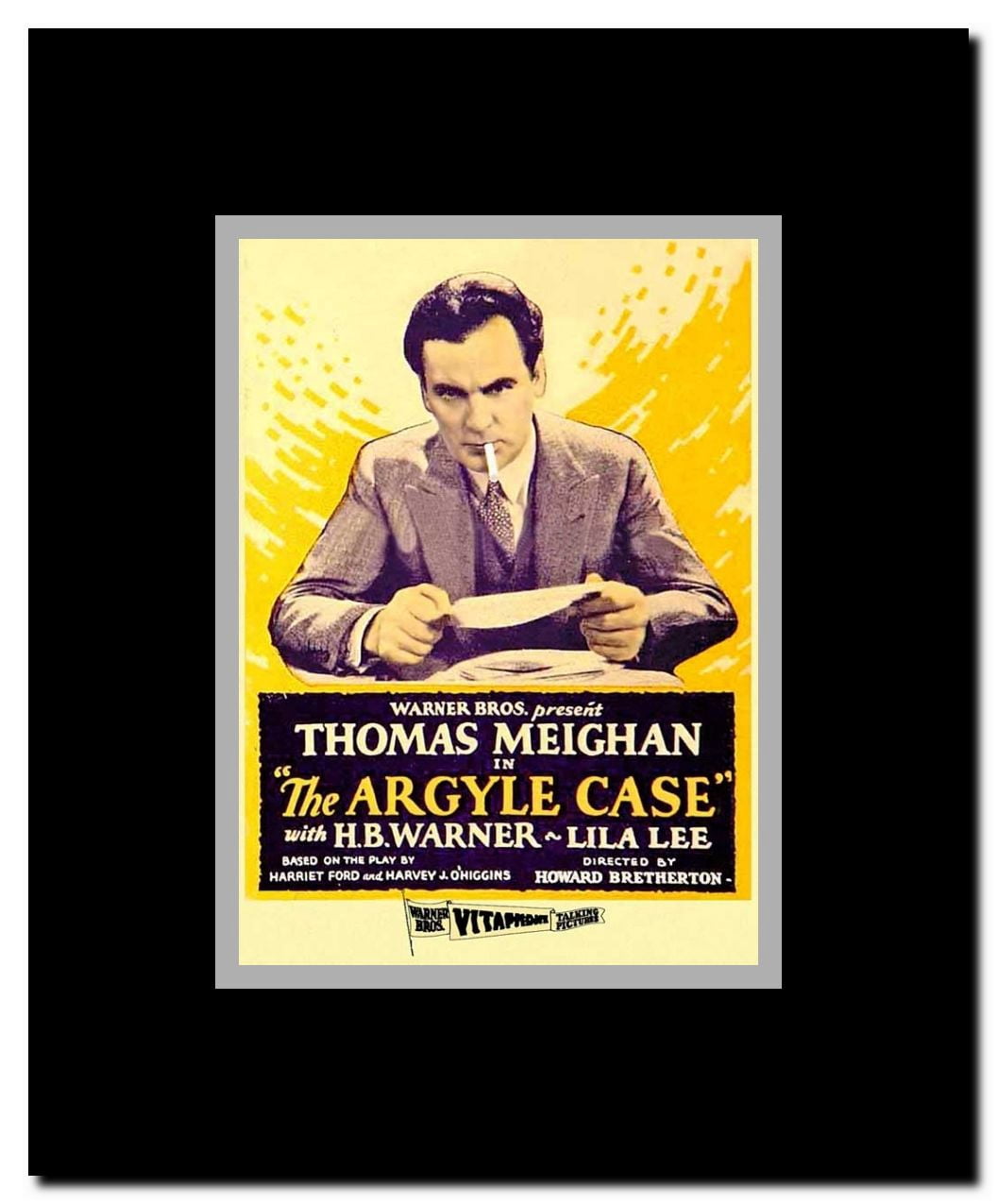 Argyle Case Framed Movie Poster
