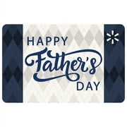 Argyle Father's Day Walmart eGift Card