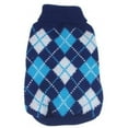 thumbnail image 1 of Argyle Style Ribbed Fashion Pet Sweater, 1 of 1