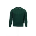 thumbnail image 1 of Argyleculture by Russell Simmons Green Cable Knit Crew Neck Sweater , Size Large, 1 of 4