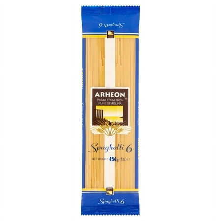 Arheon Spaghetti No 6 Pasta, 1 lb