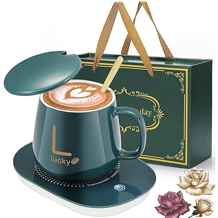 Arhsimvijar Coffee Tea Mug with Warmer Auto Shut off and Induction