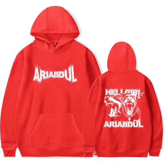 Ari Abdul Merch Doberman Hoodies Printed Hooded Unisex Long Sleeve Sweatshirt Pullover Top