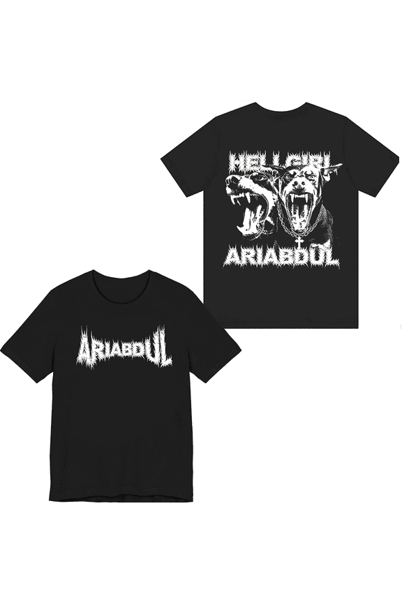 Ari Abdul Merch Doberman Logo T-Shirt Women/Men Fashion Summer Cosplay Tshirt Shortsleeve New Tee