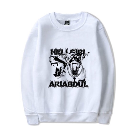 Ari Abdul Merch Doberman Single Sided Sweatshirt Crewneck Men Women Long Sleeve Hoodie Streetwear Pullover Top