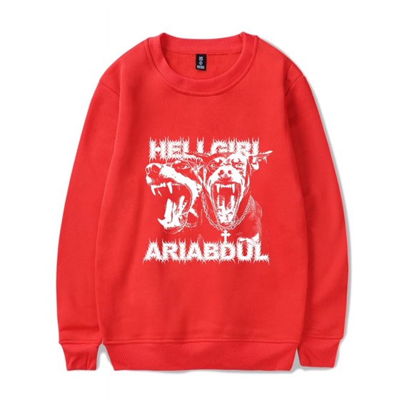 Ari Abdul Merch Doberman Single Sided Sweatshirt Crewneck Men Women Long Sleeve Hoodie Streetwear Pullover Top