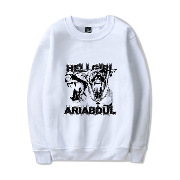 Ari Abdul Merch Doberman Single Sided Sweatshirt Crewneck Men Women Long Sleeve Hoodie Streetwear Pullover Top