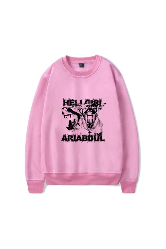 Ari Abdul Merch Doberman Single Sweatshirt Printed Crewneck Unisex Long Sleeve Hoodie Pullover Top