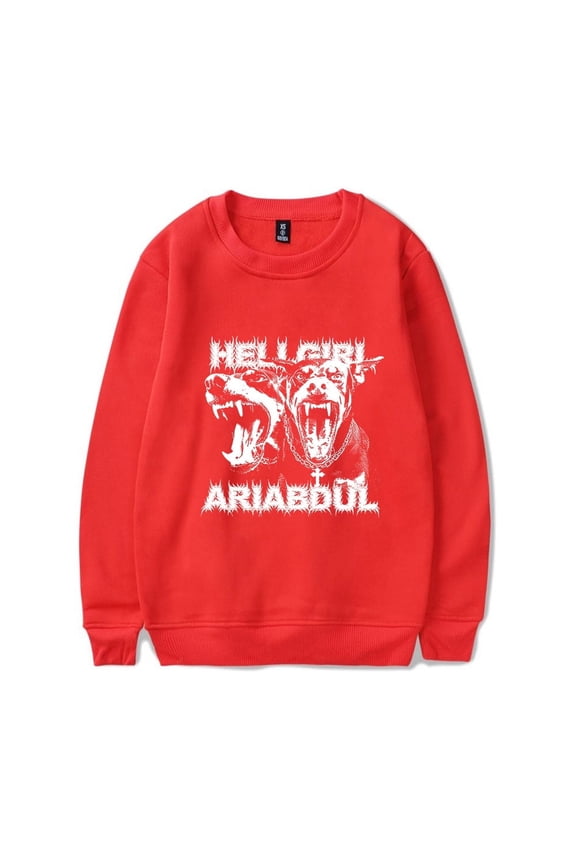 Ari Abdul Merch Doberman Single Sweatshirt Printed Crewneck Unisex Long Sleeve Hoodie Pullover Top